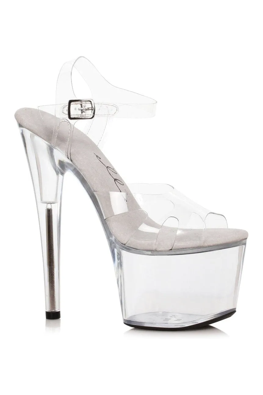 709-ZEE Sandal | Clear Vinyl