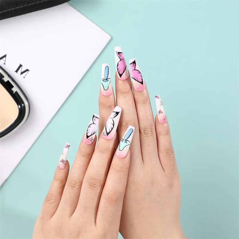 Coffin Pink butterflies