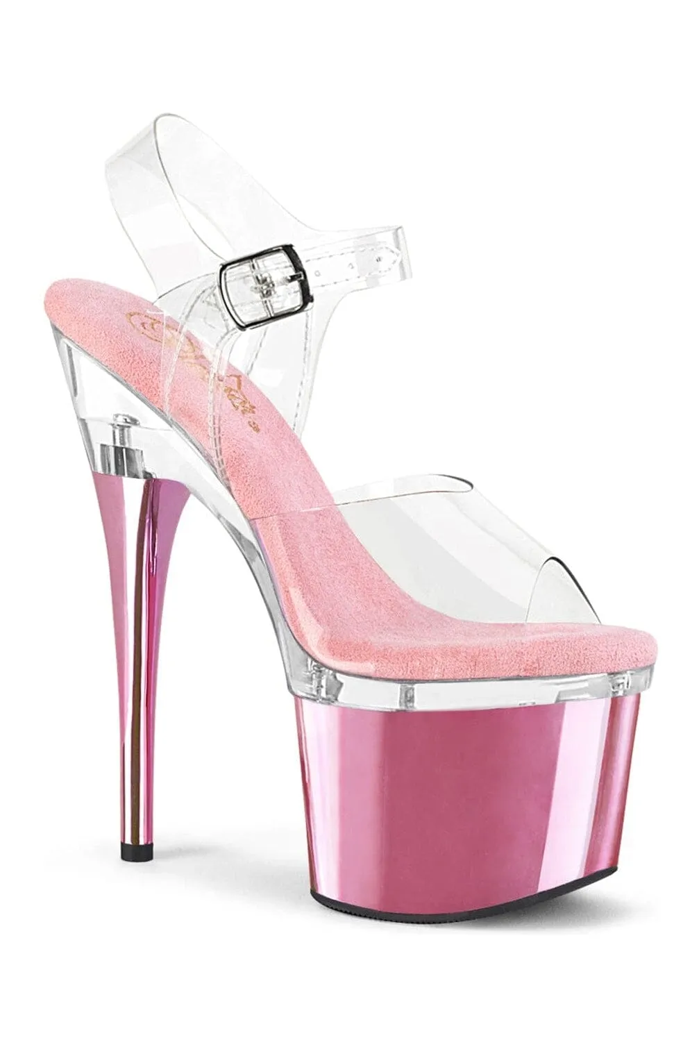 ESTEEM-708 Clear Vinyl Sandal