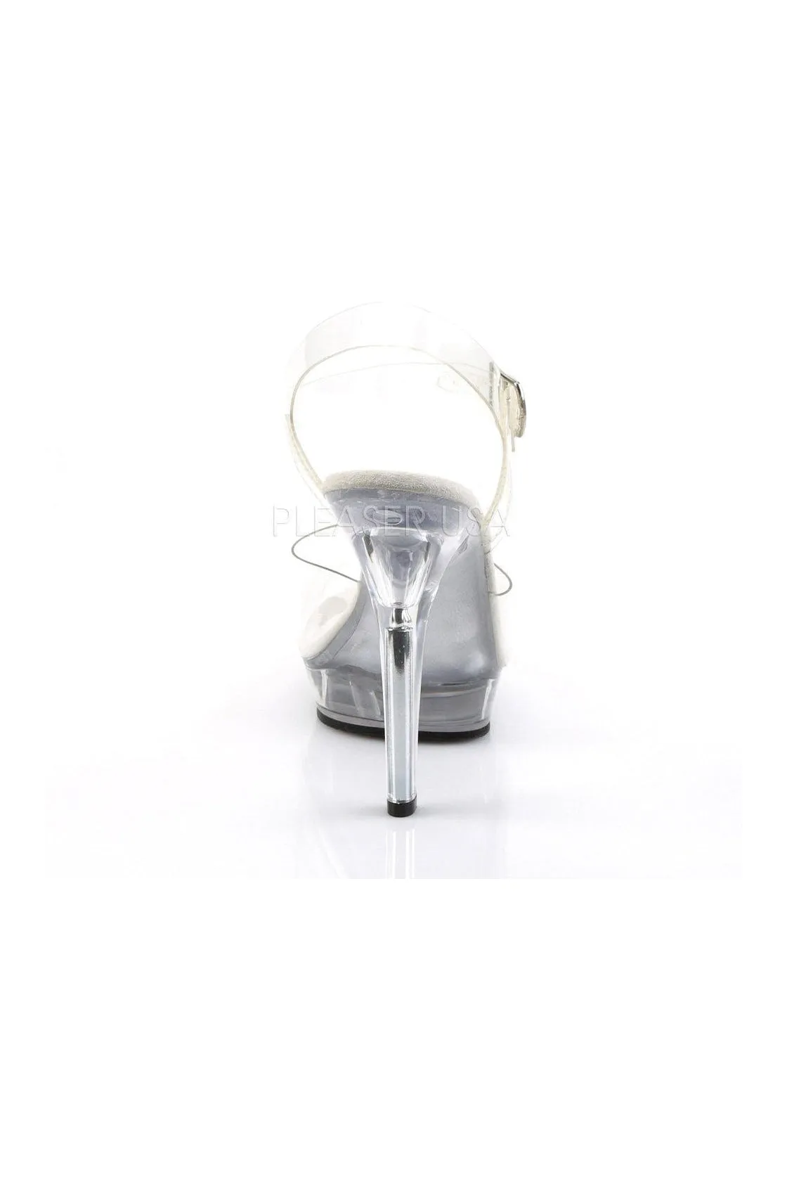 LIP-108 Sandal | Clear Vinyl