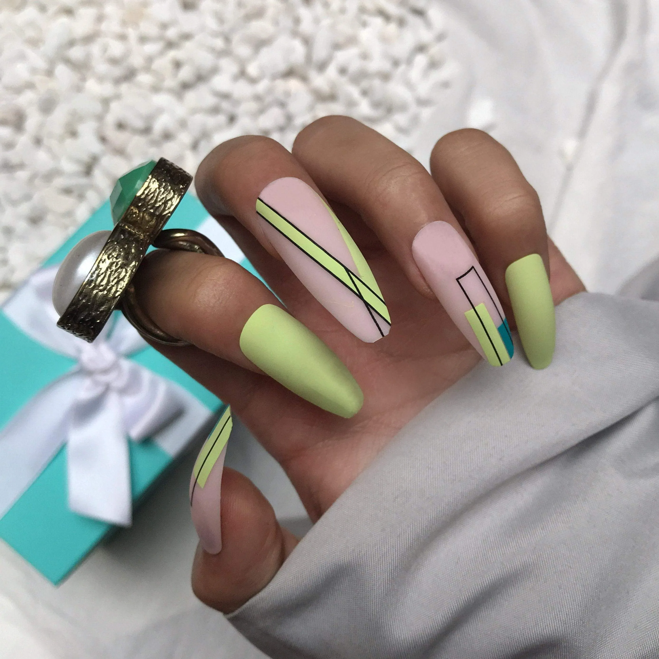 Stiletto Artist Green