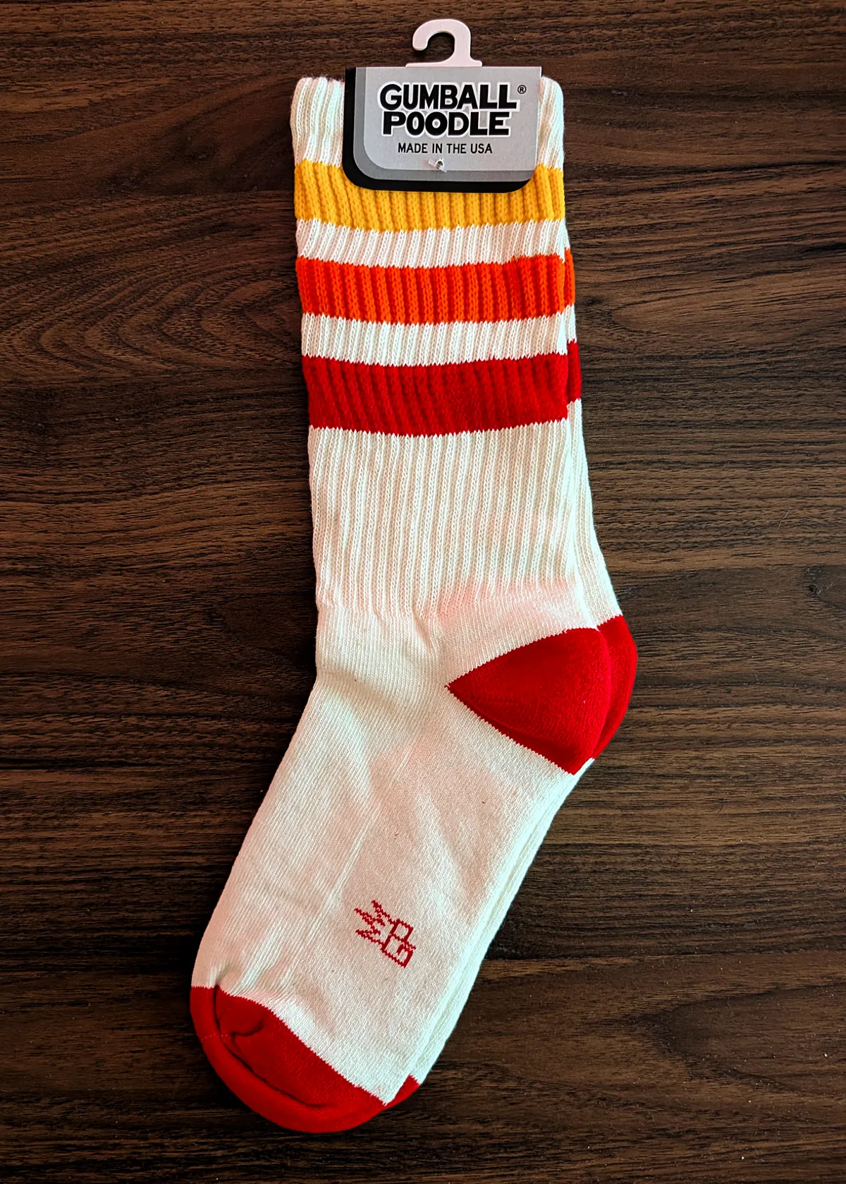 Tiger Retro Gym Crew Socks