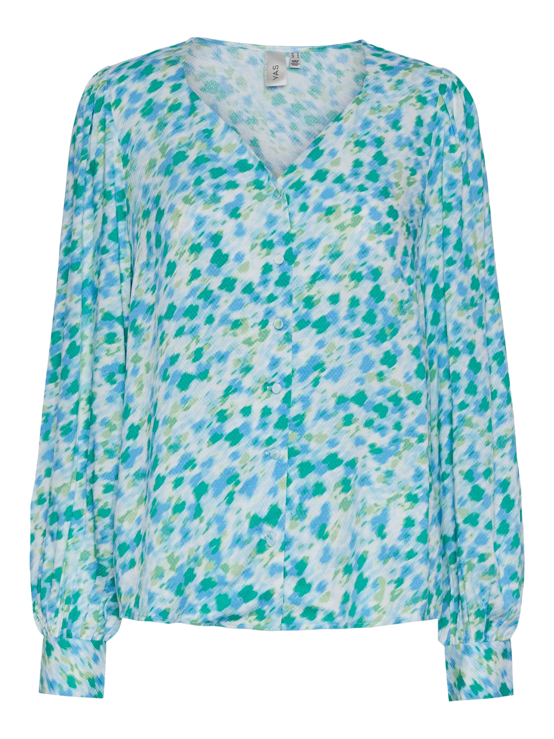 YAS Alira blouse groen mint